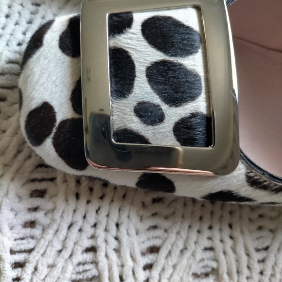 Beautiful CELINE pony hair Heels size 37.5 C - Picture 2 of 16